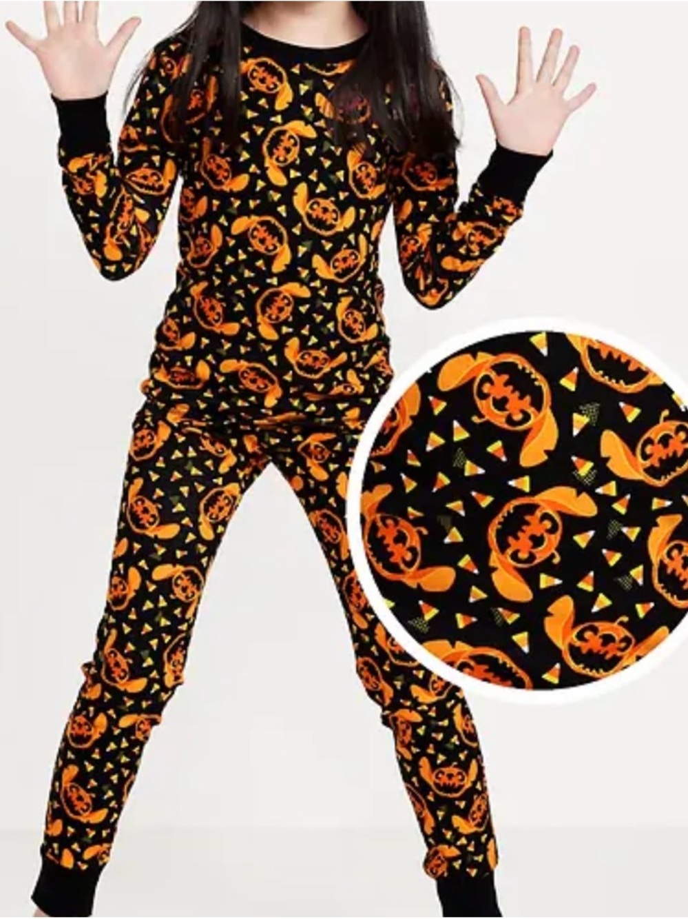 NWT Old Navy Disney Mickey Halloween Pajamas Size Small (6)